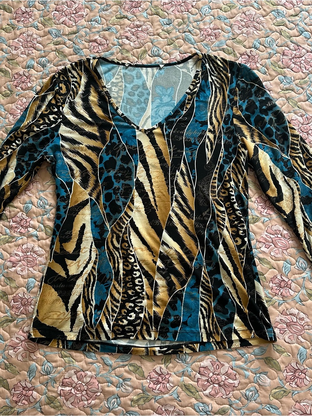 Y2K Leopard Cheetah Tiger Print Women’s Top